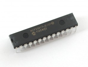 MicroChip MCP23017 - i2c 16 input/output port expander