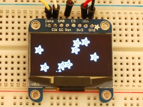 Adafruit Monochromes 1.3" 128x64 OLED Grafik-Display -STEMMA QT / Qwiic