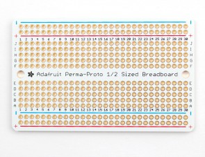 Adafruit Perma-Proto Half-Size Breadboard PCB