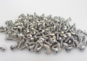 MakerBeam Bag of M3 bolts with serrated head bottom, 6mm