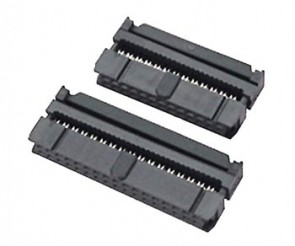 Federleiste 2x10 Pin 2.54mm DIN 41651