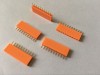 Buchsenleiste 10Pin, Rastermass 2.54mm - Orange