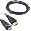 microHDMI -> HDMI Kabel / FullHD / 2 Meter