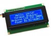 20x4 Character LCD  -  Weiss auf Blau - 5.0V