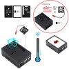 Dual ABS-Gehäuse für Raspberry Pi mit aktiver Kühlung schwarz / Pi3 Model B+