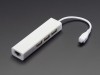 Ethernet Hub and USB Hub w/ Micro USB OTG Connector
