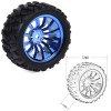 Wheel 72x34mm Blau