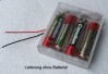 6V Batteriehalter für 4 Stk. 1.5V-AA-Batterien / Durchsichtig