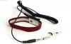Anti-Statik-Armband mit Zuleitung - Schwarz/Rot