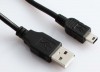 HiSpeed Kabel USB 2.0 A -> Mini 5-Pin 80cm Schwarz 