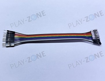 Jumperkabel (15cm) M/F 10 Stk. - 24AWG
