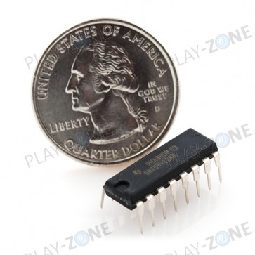 TI SN754410 H-Bridge Motor Driver 1A