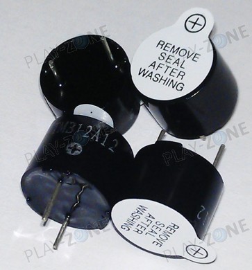 Buzzer 12mm / 10mm Height / 12V