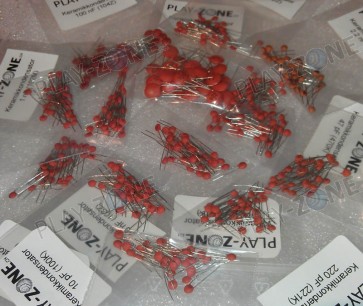 420er Keramikkondensator-Sortiment 10pF bis 220nF à 30 Stk.