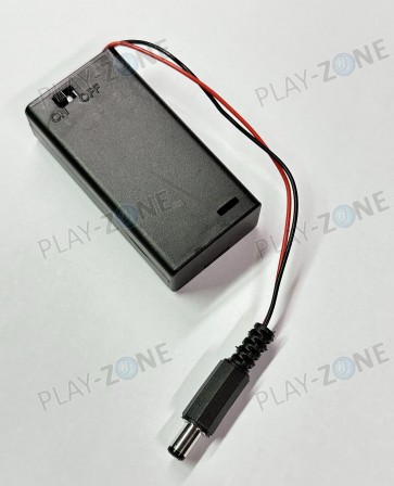 3.0V Batteriehalter mit DC-Stecker / AA / 5.5mm / 2.1mm 