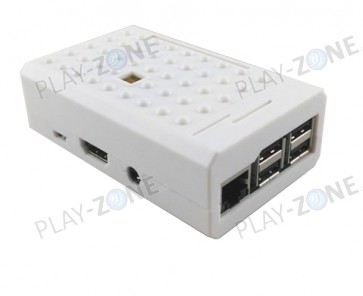 Raspberry Pi-Gehäuse mit Kamera-Aussparung - Weiss