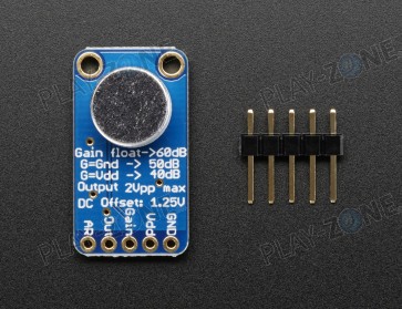 Adafruit Electret Microphone Amplifier - MAX9814