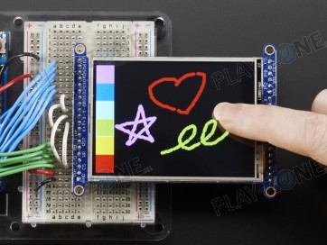 Adafruit 2.8" TFT LCD with Touchscreen  + MicroSD Socket