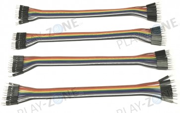 Jumper Wire 40 Pcs M/M 20cm / 24AWG