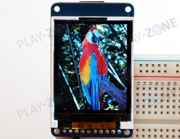 Adafruit 1.8" 18-bit color TFT LCD display with microSD card breakout - ST7735R