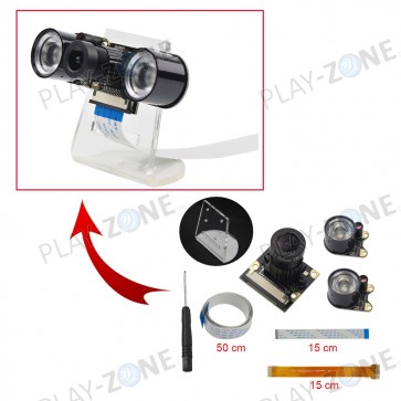 HDTV Pi IR-Camera inkl. LED-Module Set inkl. Halterung