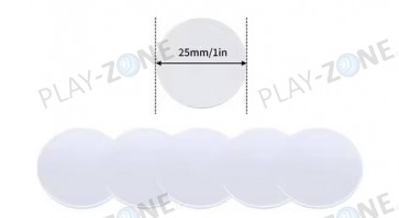 NFC NTAG215 Tag 25 mm – selbstklebend, 504 Byte - 1 Stk.