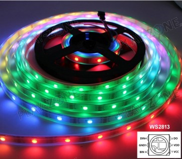 NeoPixel Digital RGB LED Weatherproof Strip 30 LED - 5 meters reel