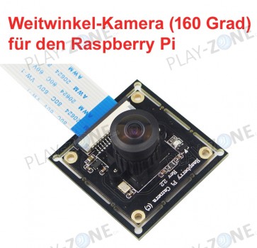 Weitwinkel-Kamera (160 Grad) für den Raspberry Pi