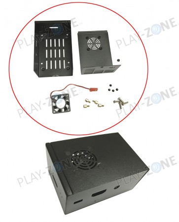 Metal enclosure for the Suptronics X850 mSATA Board