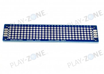 Play-zone Prototyping Board 2cm x 8cm x 1.6mm - Blue
