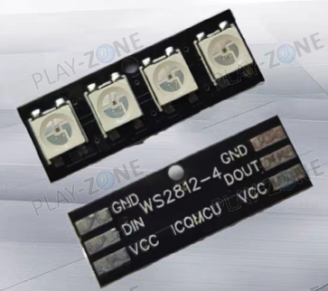 WS2812 Stick with 4 Pixel RGB LEDs (NeoPixel)