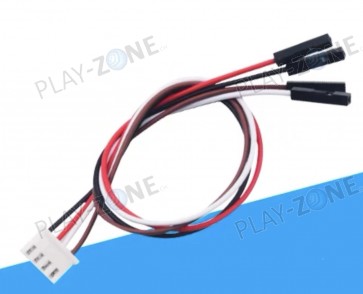 Verbindungsstecker mit Kabel JST XH2.54mm auf Dupont Female / 4Pin / Female 20CM