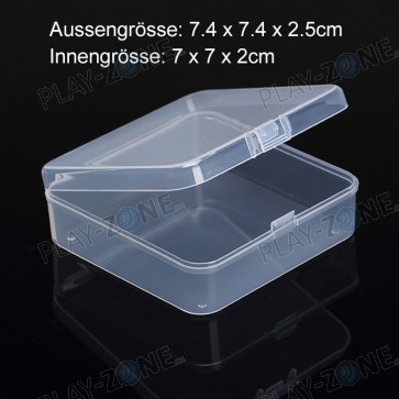 Kleine Aufbewahrungsbox 7.4 x 7.4 x 2.5cm