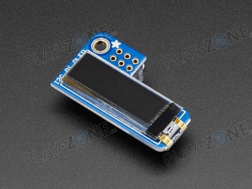 Adafruit PiOLED - 128x32 Monochrome OLED for Raspberry Pi