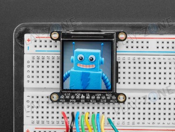 Adafruit 1.3" 240x240 Wide Angle TFT LCD Display with MicroSD - ST7789