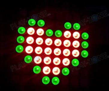 8x8 Dual Color LED-Matrix mit TM1640 Treiber