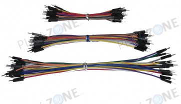 Jumperkabel 60 Stk. (10-20CM) M/M - 22AWG 