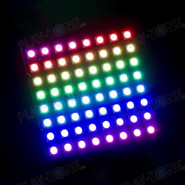 Neopixel WS2812 Matrix 8x8 - 64 RGB LED Pixel Matrix