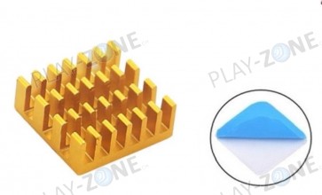 Raspberry Pi Cooler / Heatsink Goldfarben