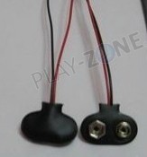 9V-Connector / 20cm