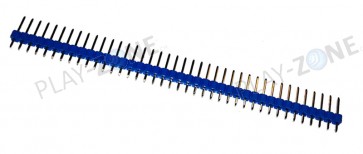 Pin Header 1 x 40 Pins 2.54mm - Blue
