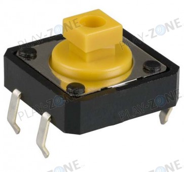 Square Momentary Button. 12 x 12 mm