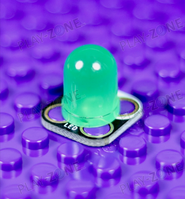 Crazy Circuits Green Jumbo LED 10mm Diffused