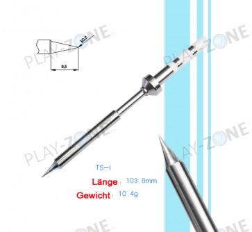Replacement Soldering Tip I for E-Design TS100