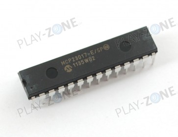 MicroChip MCP23017 - i2c 16 input/output port expander
