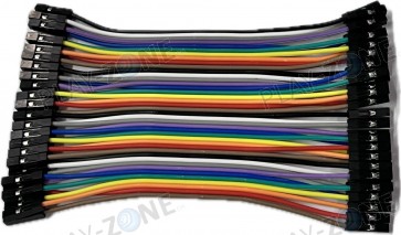 Jumperkabel  40 Stk. F/F  - 10CM