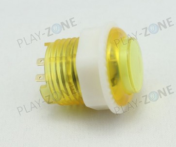 Arcade Button 24mm - Yellow translucent with LED