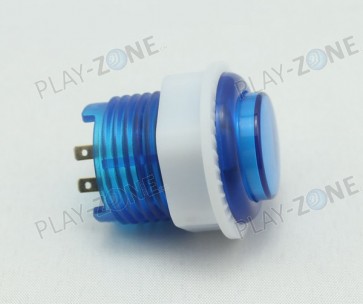 Arcade Button 24mm - Blue translucent with LED