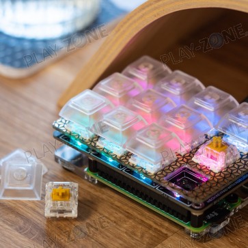 Keybow Kit (12-Key) incl. Pi Zero WH - Linear (Silent) Keys
