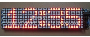 ATmega8 32*8 LED-Modul mit Treiber HT1632